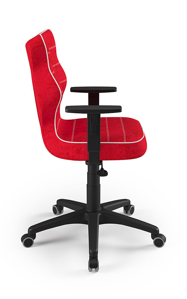 Bērnu biroja krēsls Entelo Duo VS09 5, sarkans / melns cena un informācija | Biroja krēsli | 220.lv