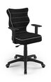 Biroja krēsls Entelo Duo VS01 6, melns