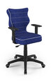 Biroja krēsls Entelo Duo VS06 6, zils/melns