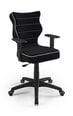 Biroja krēsls Entelo Duo JS01 6, melns