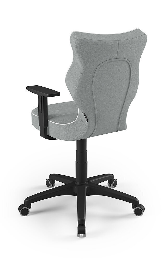 Biroja krēsls Entelo Duo JS03 6, pelēks/melns cena un informācija | Biroja krēsli | 220.lv