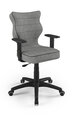 Офисное кресло Entelo Duo AT03 6, серое/черное