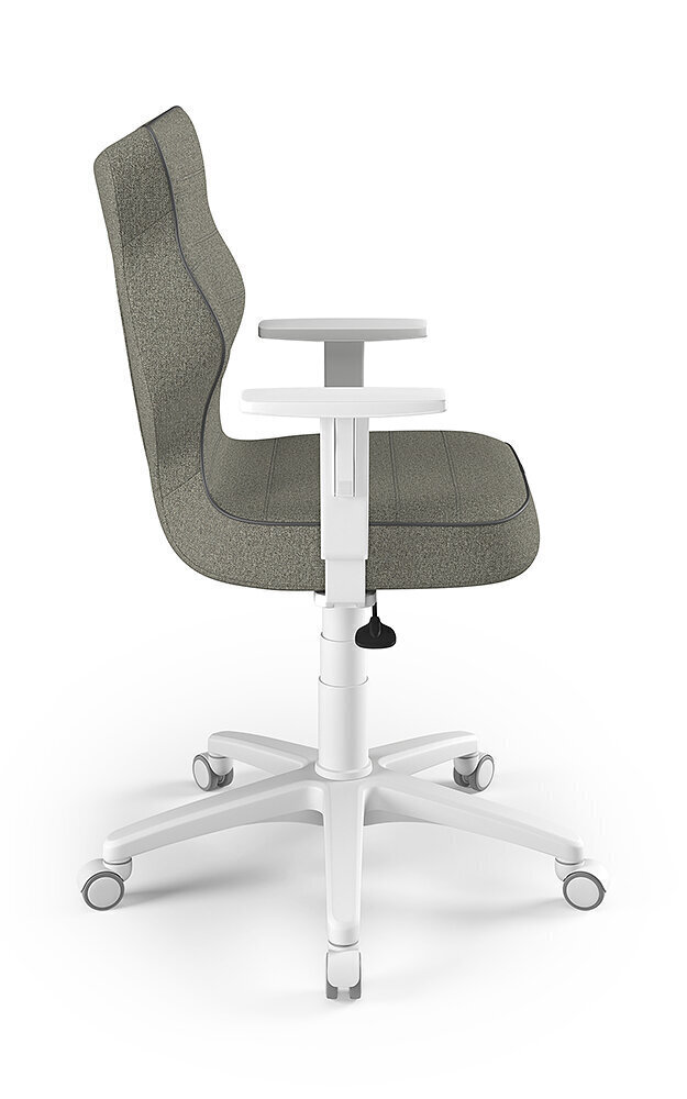 Biroja krēsls Entelo Duo TW33 6, tumši pelēks/balts cena un informācija | Biroja krēsli | 220.lv