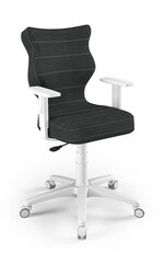 Biroja krēsls Entelo Duo DC17 6, melns/balts цена и информация | Офисные кресла | 220.lv