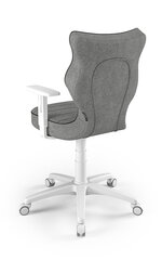 Biroja krēsls Entelo Duo AT03 6, pelēks/balts cena un informācija | Biroja krēsli | 220.lv