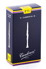 Mēlīte klarnetei Vandoren Traditional CR1025 Nr. 2.5 cena un informācija | Vandoren Mūzikas instrumenti un piederumi | 220.lv