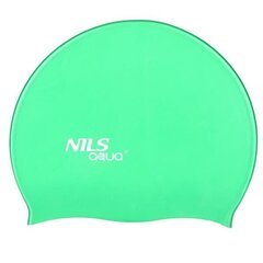 Peldcepurīte Nils Aqua SH86, gaiši zaļa cena un informācija | Peldcepures | 220.lv