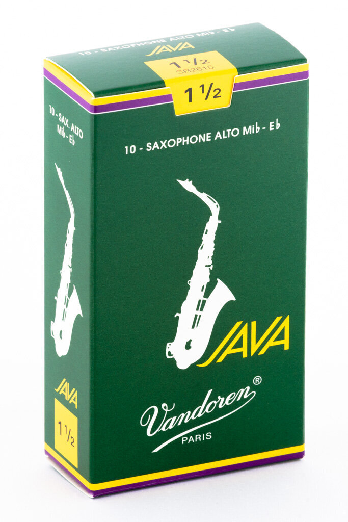 Mēlīte alta saksofonam Vandoren Java SR2615 Nr. 1.5 цена и информация | Mūzikas instrumentu piederumi | 220.lv