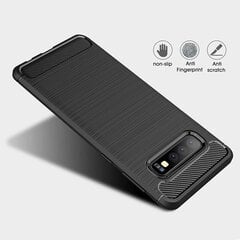 Чехол Carbon для Samsung Galaxy A52 5G, черный цена и информация | Чехлы для телефонов | 220.lv