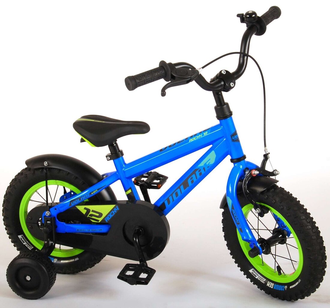 Bērnu velosipēds Volare Rocky, 12", zils цена и информация | Velosipēdi | 220.lv
