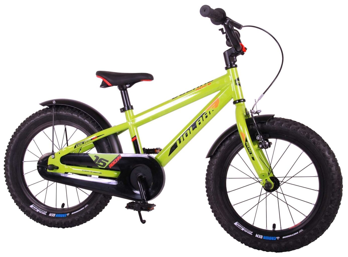 Velosipēds Volare Rocky 16", zaļš, 91661 cena un informācija | Velosipēdi | 220.lv