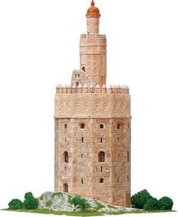 Konstrukciju komplekts modelēšanai Torre del Oro (Spānija), Aedes 1260 cena un informācija | Konstruktori | 220.lv