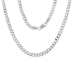 Цепочка из серебра 925 пробы с классическим дизайном, код ah8cur46l55 цена и информация | Украшения на шею | 220.lv