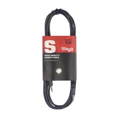 Kabelis Stagg 3.5mm Jack - 3.5mm Jack 2 m cena un informācija | Kabeļi un vadi | 220.lv