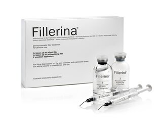 FILLERINA dermo-kosmētiskās pildvielas komplekts 2x30 ml, Intensitāte 2 cena un informācija | Serumi sejai, eļļas | 220.lv