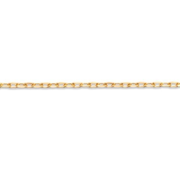 Ķēdīte ar zelta pārklājumu 750°, ražota Francijā цена и информация | Kaklarotas | 220.lv