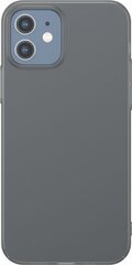 Maciņš Baseus Comfort Apple iPhone 12 mini melns WIAPIPH54N-SP01 цена и информация | Чехлы для телефонов | 220.lv