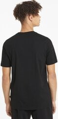 Puma T-Krekls Ess Logo Tee Black цена и информация | Мужские футболки | 220.lv