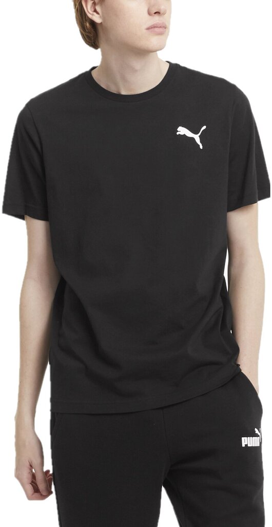 Puma T-Krekls ESS Small Logo Tee1 Black cena un informācija | Vīriešu T-krekli | 220.lv