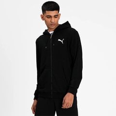 Puma Džemperis Ess Small Logo Fz Black цена и информация | Мужские толстовки | 220.lv