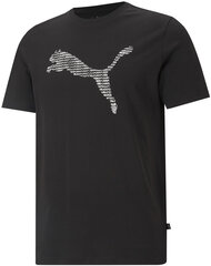 Puma T-Krekls Cat Basic Tee Black cena un informācija | Vīriešu T-krekli | 220.lv