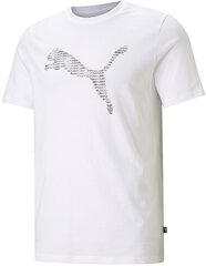 Футболка Puma Cat Basic Tee White цена и информация | Мужские футболки | 220.lv