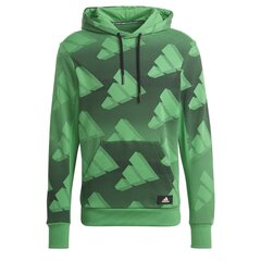 Толстовка для мужчин Adidas Allover Print Pullover цена и информация | Мужские толстовки | 220.lv