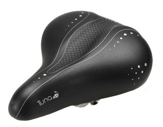 Velosipēda sēdeklis Trekking SELLE SMP 1346 TUNA Black 273x234 mm cena un informācija | Velo sēdekļi un sēdekļu pārvalki | 220.lv