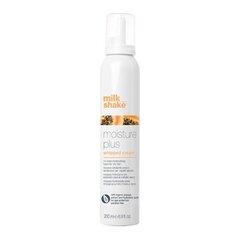 Mitrinošas putas sausiem matiem Milk Shake Moisture Plus, 200 ml цена и информация | Средства для укрепления волос | 220.lv