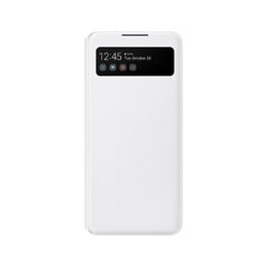 Samsung Smart View Wallet Cover A725B Galaxy A72 белый EF-EA725PWEGEE цена и информация | Чехлы для телефонов | 220.lv