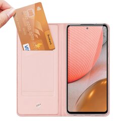 Dux Ducis bookcase maciņš piemērots Samsung Galaxy A72, pink цена и информация | Чехлы для телефонов | 220.lv