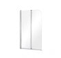 Mobilā vannas stikla sieniņa Besco Prime 2 cena un informācija | Piederumi vannām un dušas kabīnēm | 220.lv