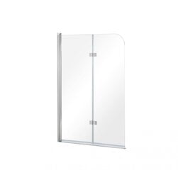 Мобильная стеклянная стена для ванны Besco Avigo цена и информация | Принадлежности для ванн и душевых кабин | 220.lv