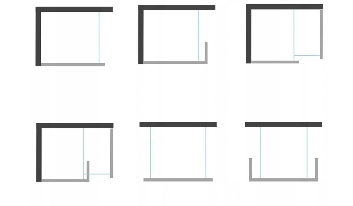 Dušas sieniņa Mexen Kioto, gold, 50,60,70,80,90,100,110,120,130,140,150,160x200 cm cena un informācija | Dušas durvis, dušas sienas | 220.lv