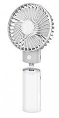 Platinet lādējams galda ventilators ar powerbank 4000mah; 3 ātruma režīmi cena un informācija | Ventilatori | 220.lv