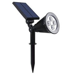 Āra lampa ar saules bateriju MasterLed IP65 2W cena un informācija | Āra apgaismojums | 220.lv