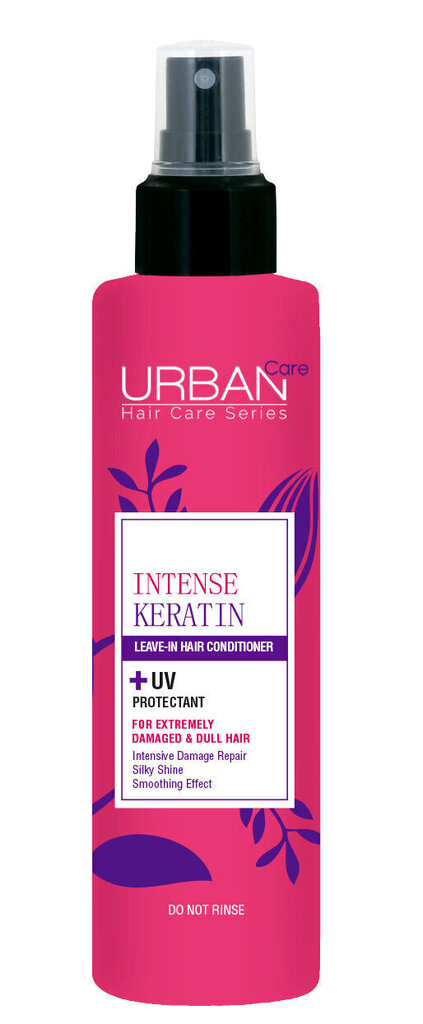 UrbanCare Leave-In Hair Conditioner Intense Keratin 200ml cena un informācija | Matu kondicionieri, balzāmi | 220.lv