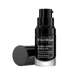 FILORGA Global-Repair Eyes&Lips крем для кожи вокруг глаз и губ 15 мл цена и информация | Сыворотки, кремы для век | 220.lv