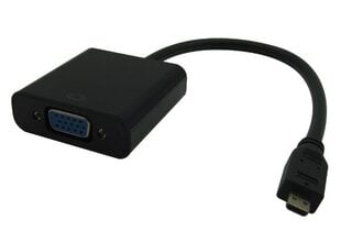 MicroConnect HDMIDVGAB цена и информация | Адаптеры и USB разветвители | 220.lv