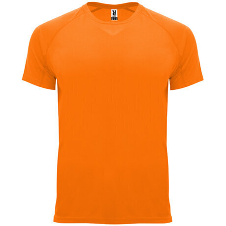 Tehnisks reglāna T-krekls ar īsām piedurknēm, oranža cena | 220.lv