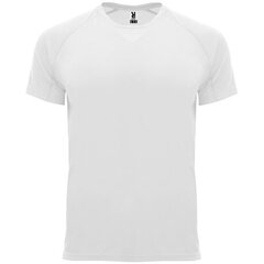 Tehnisks reglāna T-krekls ar īsām piedurknēm, balts cena un informācija | Zēnu krekli | 220.lv