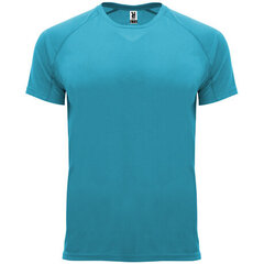 Tehnisks reglāna T-krekls ar īsām piedurknēm, zils cena un informācija | Zēnu krekli | 220.lv
