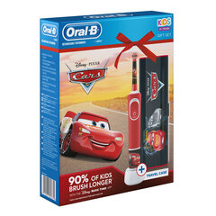 Oral-B Braun Vitality Kids D100 Car cena un informācija | Elektriskās zobu birstes | 220.lv