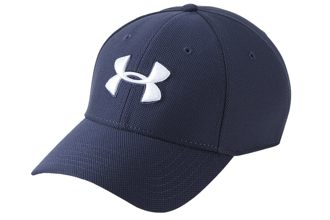 Vīriešu cepure Under Armour men's blitzing 3.0 Cap 1305036-410, zila cena un informācija | Vīriešu cepures, šalles, cimdi | 220.lv