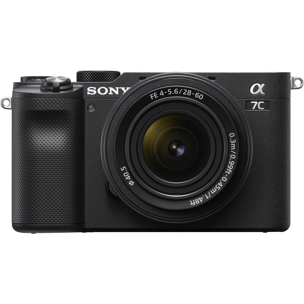 Sony A7C 28-60mm (Black) | (ILCE-7CL/B) | (α7C) | (Alpha 7C) cena un informācija | Digitālās fotokameras | 220.lv