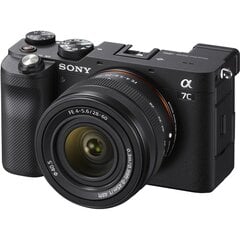 Sony A7C 28-60mm (Black) | (ILCE-7CL/B) | (α7C) | (Alpha 7C) цена и информация | Цифровые фотоаппараты | 220.lv