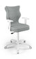 Bērnu biroja krēsls Entelo Duo JS03 5, pelēks / balts cena un informācija | Biroja krēsli | 220.lv