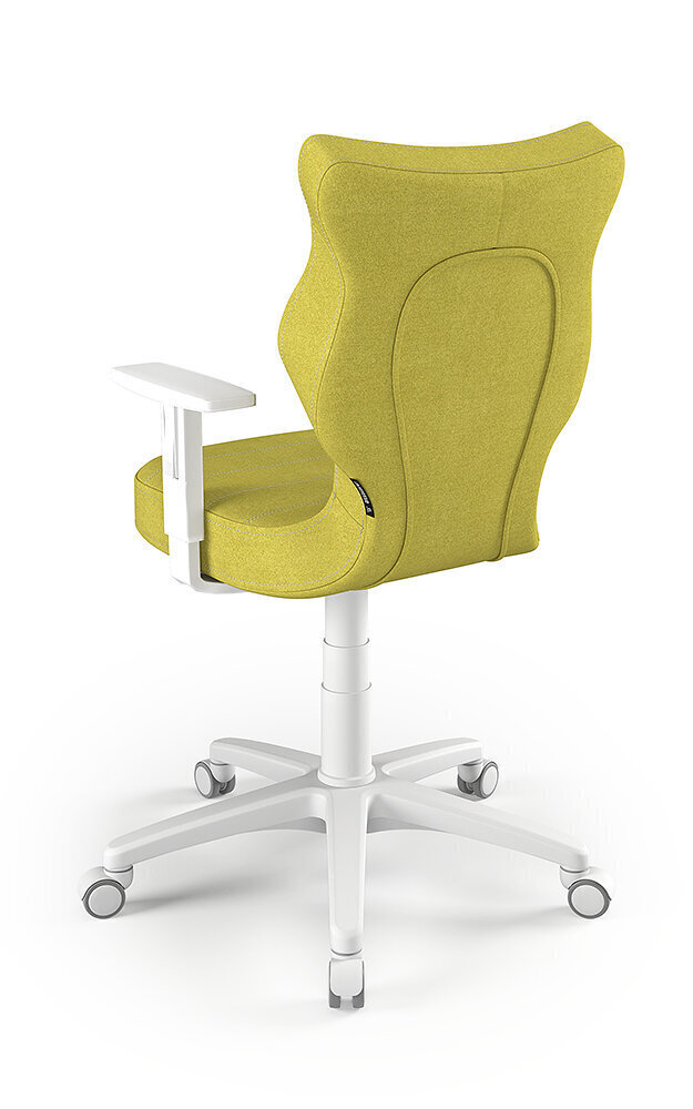 Biroja krēsls Entelo Duo DC19 6, zaļš/balts cena un informācija | Biroja krēsli | 220.lv