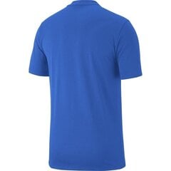 Спортивная футболка для мальчиков Nike Tee TM Club 19 SS JUNIOR AJ1548-463 46752, синяя цена и информация | Рубашки для мальчиков | 220.lv