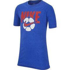 Детская спортивная футболка Nike B NSW Tee Soccer Jr AR5286 480 (49170) цена и информация | Рубашки для мальчиков | 220.lv